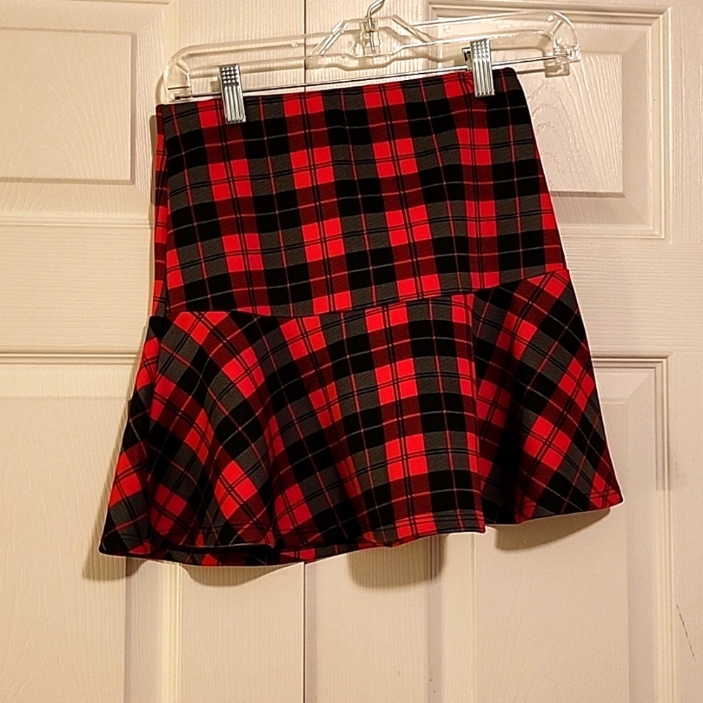 Plaid skirt